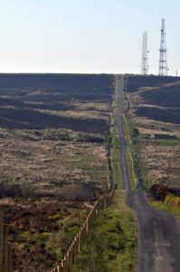 Slight hill at the Muck Hog Marathon